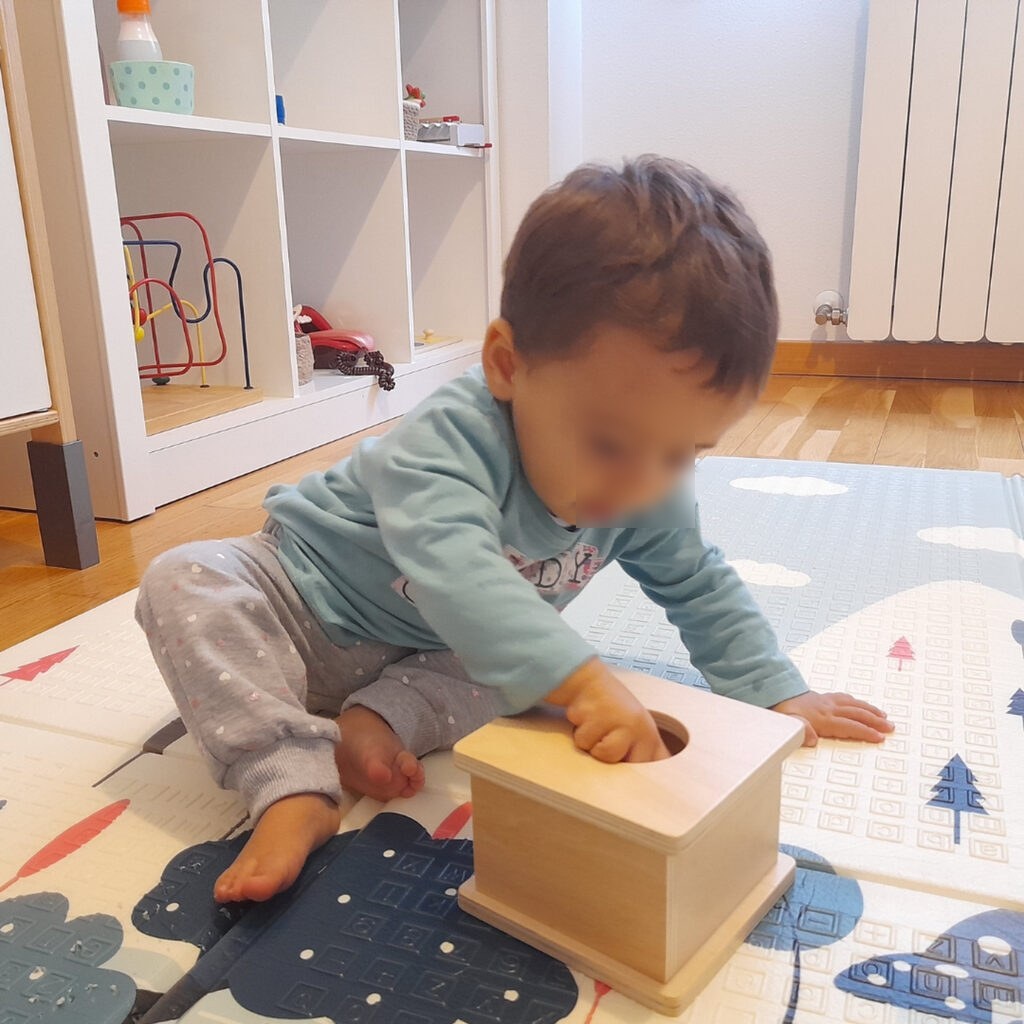 Caja permanencia Montessori. Nuevo Artica.